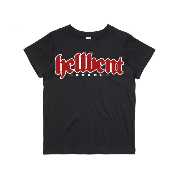 Red Gothic Logo - Baby Tee Thumbnail